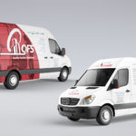 QFS van wrap raw mockups